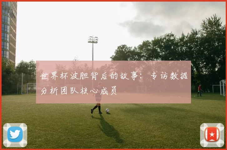 世界杯波胆背后的故事：专访数据分析团队核心成员