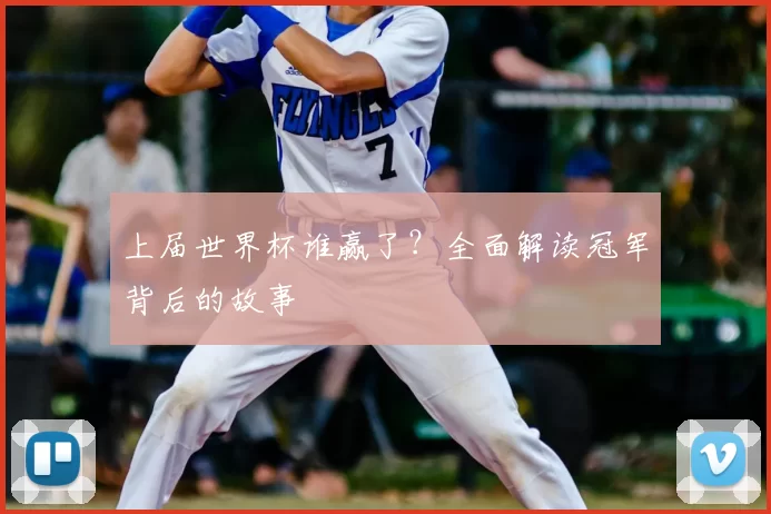 上届世界杯谁赢了?全面解读冠军背后的故事