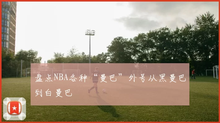 盘点NBA各种“曼巴”外号从黑曼巴到白曼巴